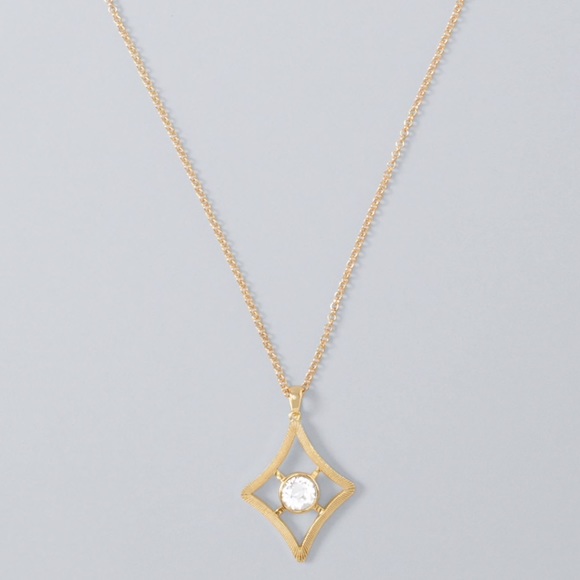 White House Black Market Jewelry - Long Swarovski Pendant from WHBM